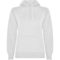 White - Front - Roly Womens-Ladies Urban Hoodie