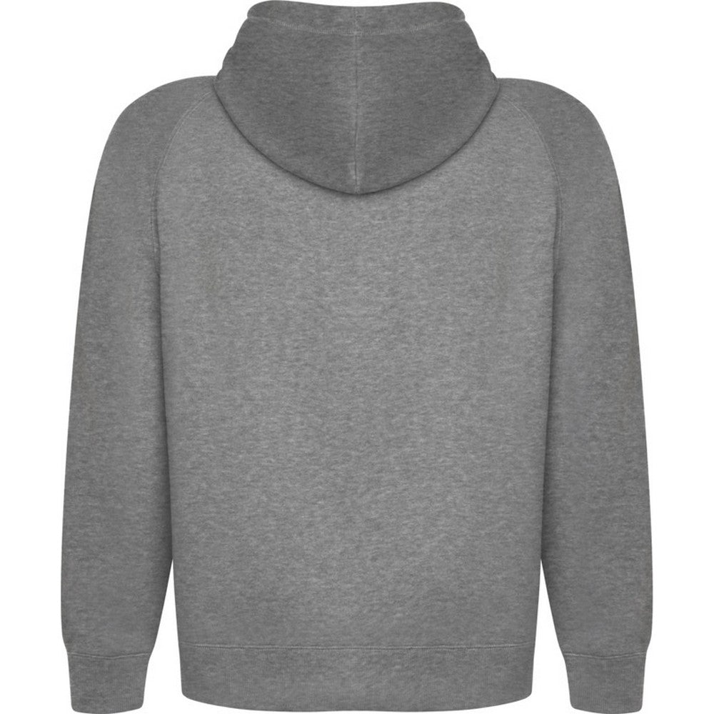 Grey Marl - Back - Roly Unisex Adult Vinson Hoodie
