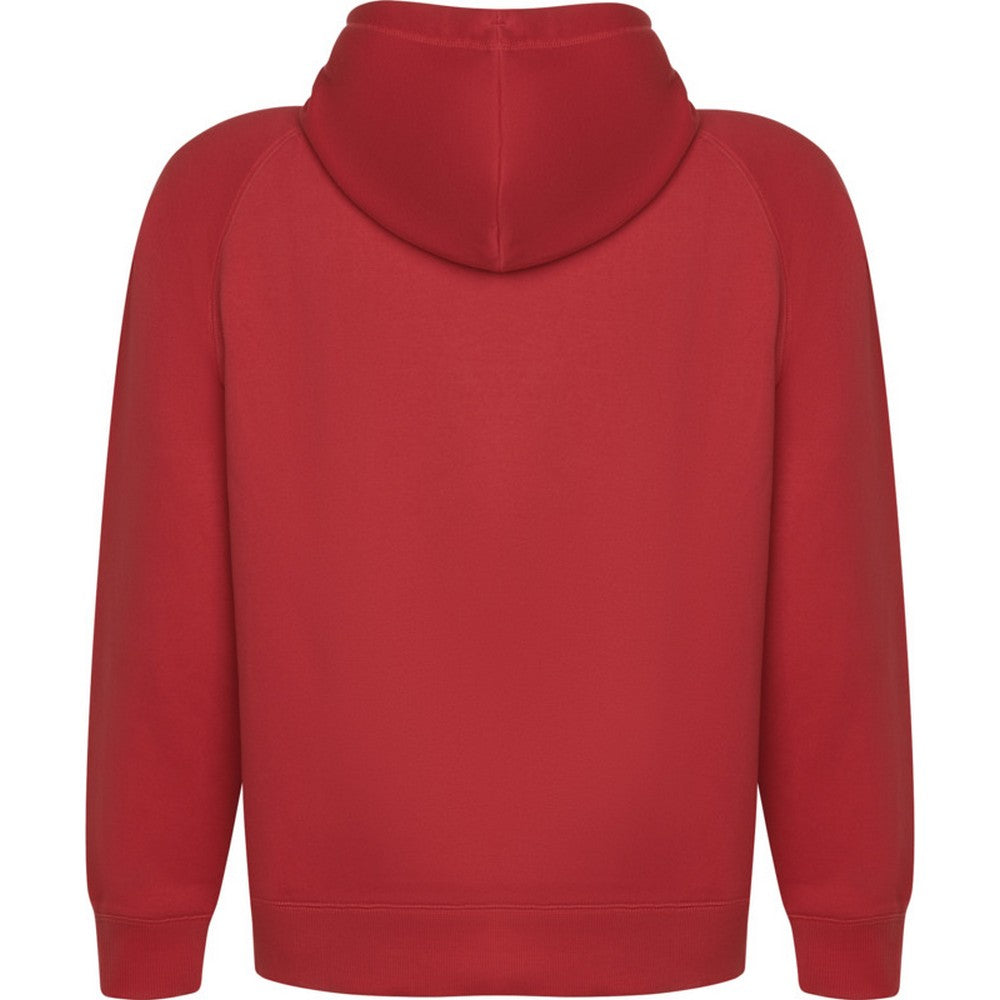 Red - Back - Roly Unisex Adult Vinson Hoodie