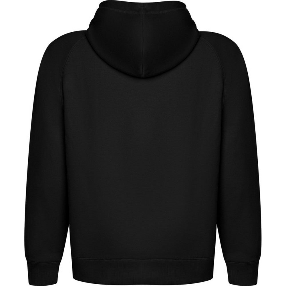 Solid Black - Back - Roly Unisex Adult Vinson Hoodie