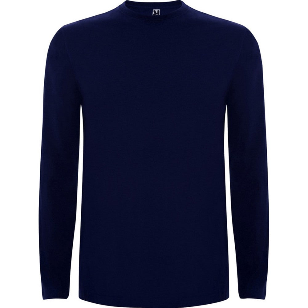Navy Blue - Front - Roly Mens Extreme Long-Sleeved T-Shirt