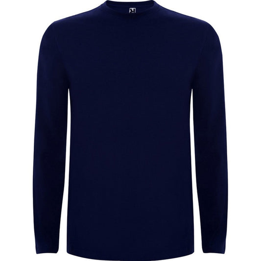 Navy Blue - Front - Roly Mens Extreme Long-Sleeved T-Shirt
