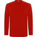 Red - Front - Roly Mens Extreme Long-Sleeved T-Shirt