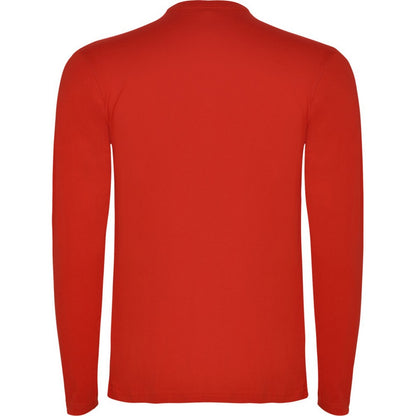 Red - Back - Roly Mens Extreme Long-Sleeved T-Shirt