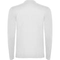 White - Back - Roly Mens Extreme Long-Sleeved T-Shirt