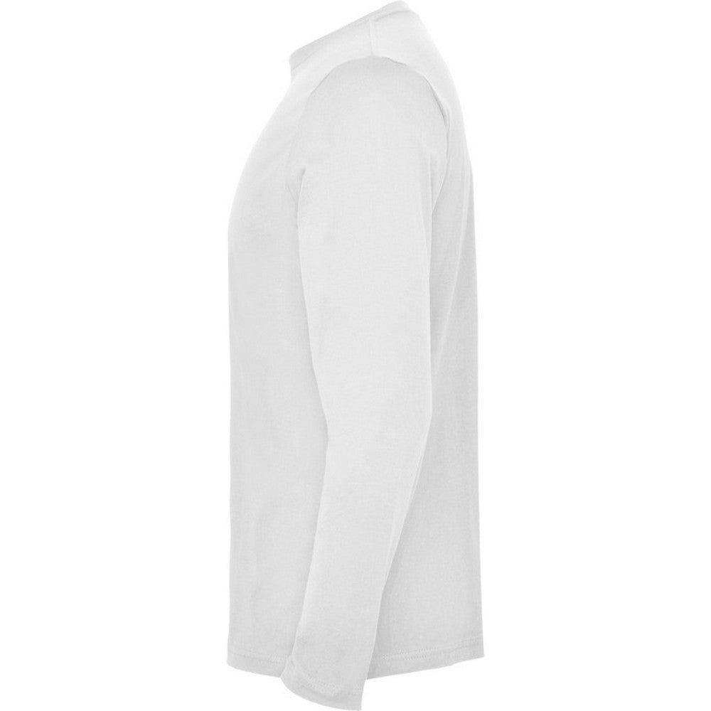 White - Side - Roly Mens Extreme Long-Sleeved T-Shirt