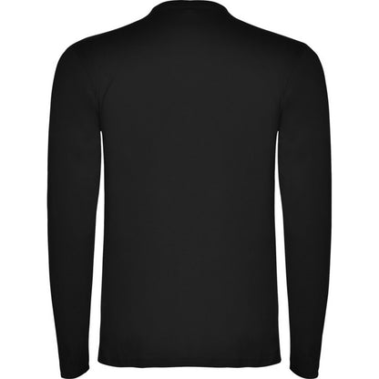 Solid Black - Back - Roly Mens Extreme Long-Sleeved T-Shirt