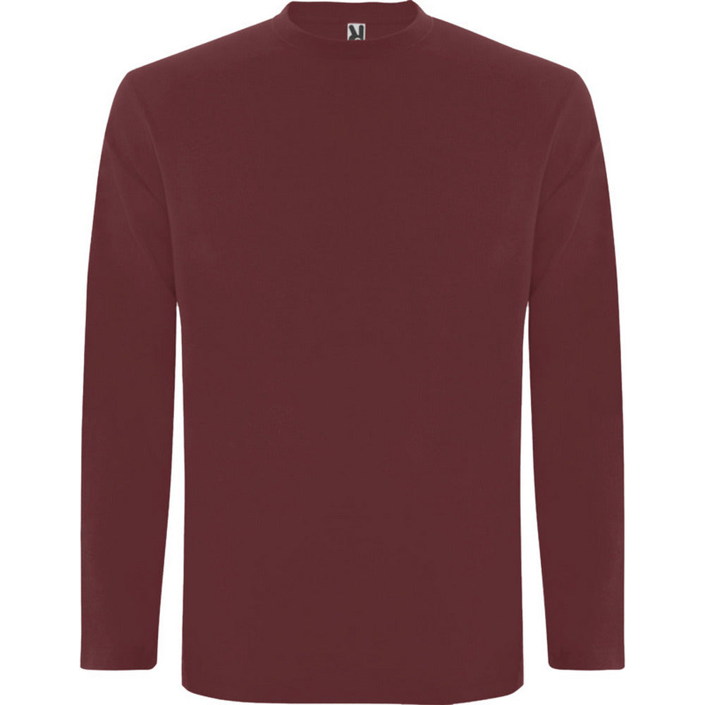 Berry Red - Front - Roly Mens Extreme Long-Sleeved T-Shirt