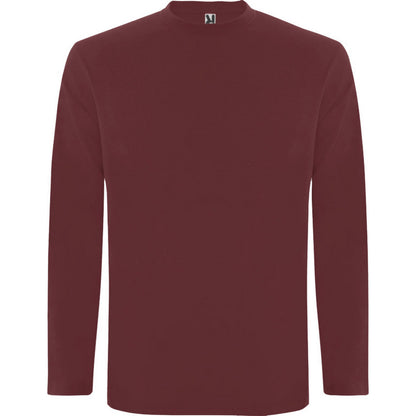 Berry Red - Front - Roly Mens Extreme Long-Sleeved T-Shirt