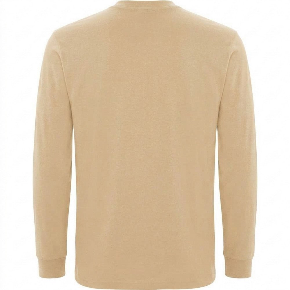Sand - Back - Roly Mens Extreme Long-Sleeved T-Shirt