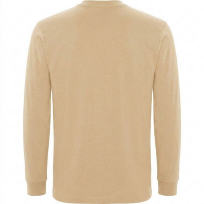 Sand - Back - Roly Mens Extreme Long-Sleeved T-Shirt
