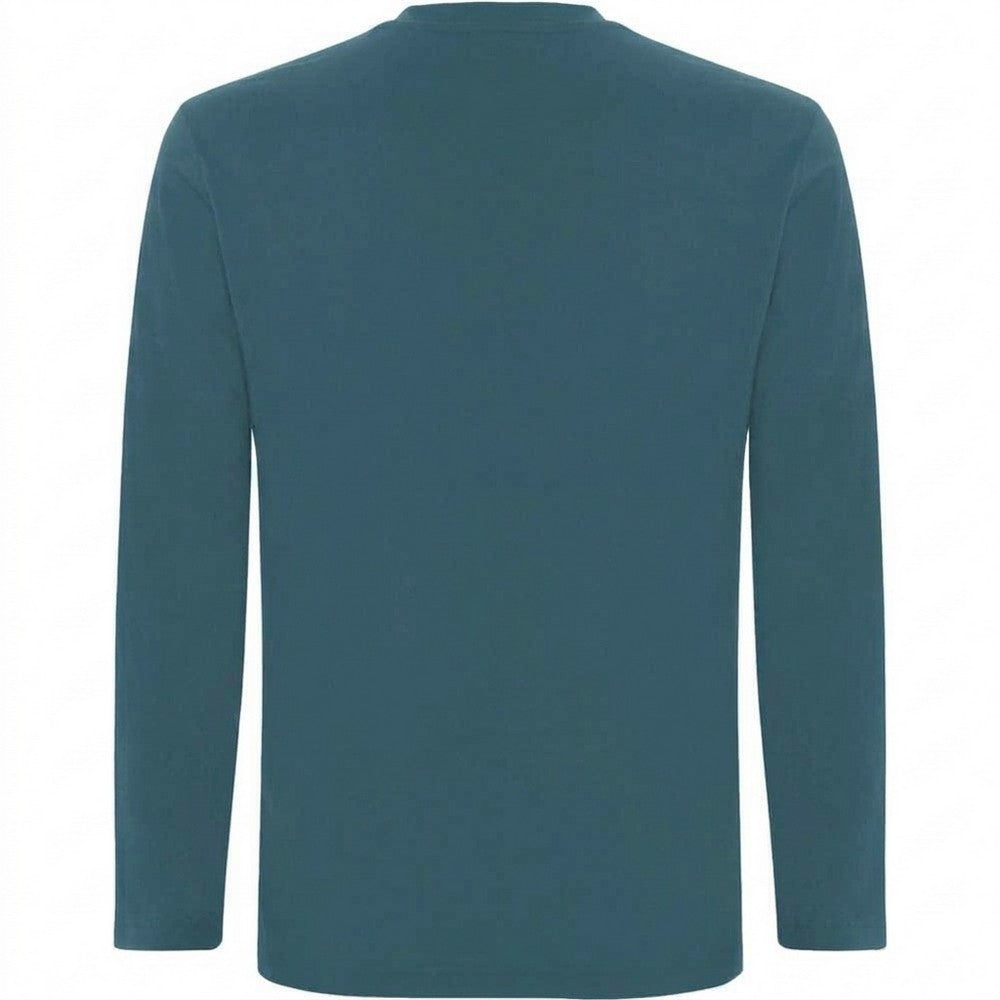 Storm Blue - Back - Roly Mens Extreme Long-Sleeved T-Shirt