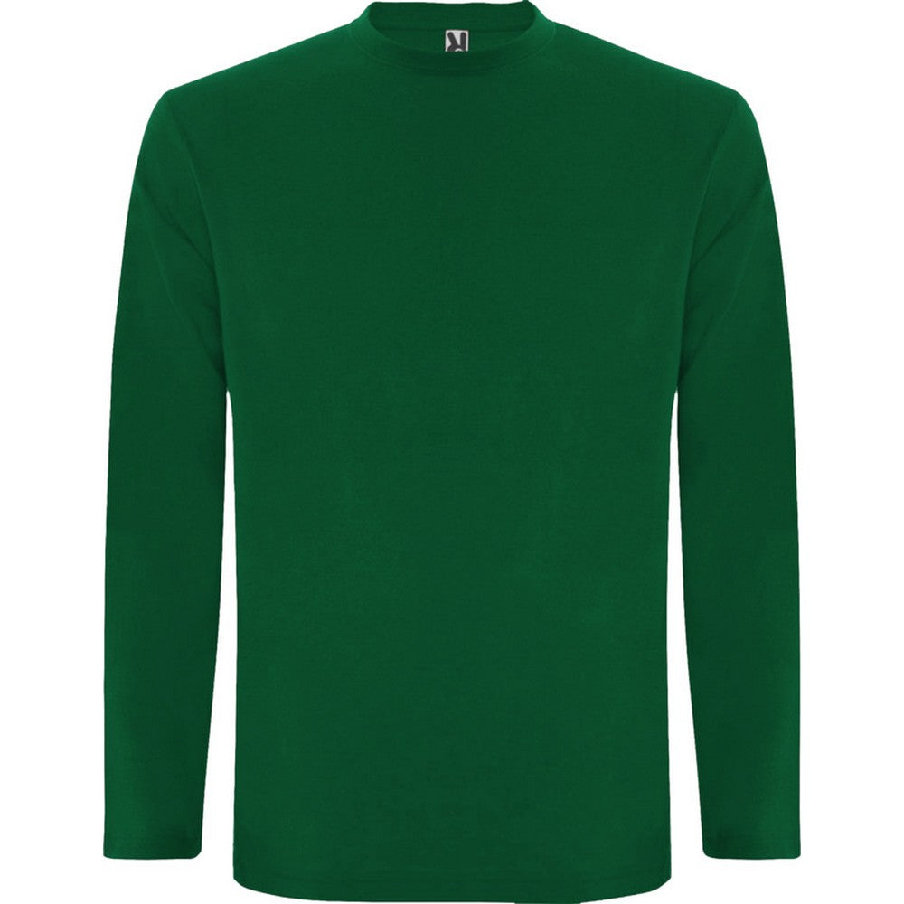 Bottle Green - Front - Roly Mens Extreme Long-Sleeved T-Shirt