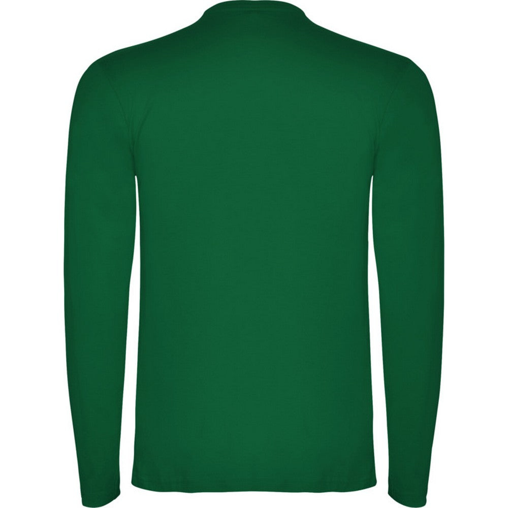 Bottle Green - Back - Roly Mens Extreme Long-Sleeved T-Shirt