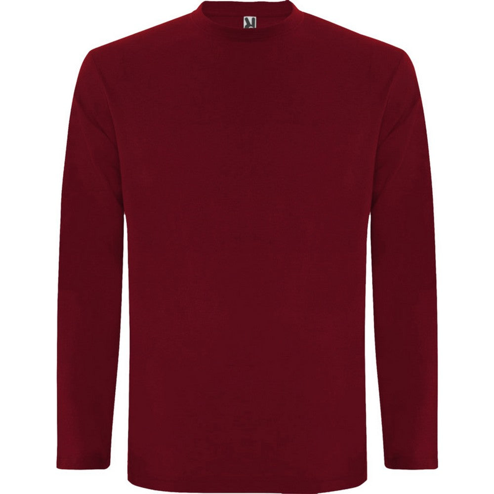 Garnet - Front - Roly Mens Extreme Long-Sleeved T-Shirt