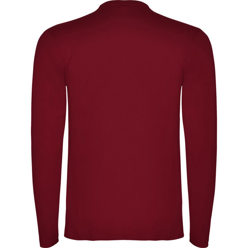 Garnet - Back - Roly Mens Extreme Long-Sleeved T-Shirt