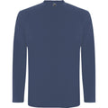Blue Denim - Front - Roly Mens Extreme Long-Sleeved T-Shirt