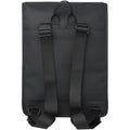 Solid Black - Back - Turner Plain Backpack