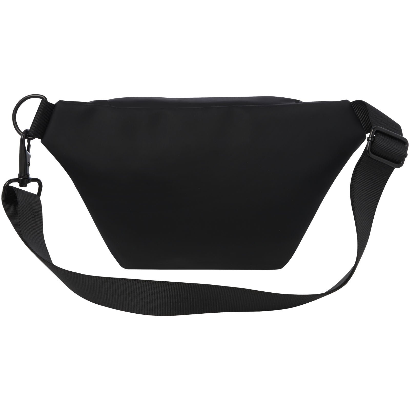 Solid Black - Back - Turner Plain Waist Bag