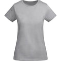 Grey Marl - Front - Roly Womens-Ladies Breda Short-Sleeved T-Shirt