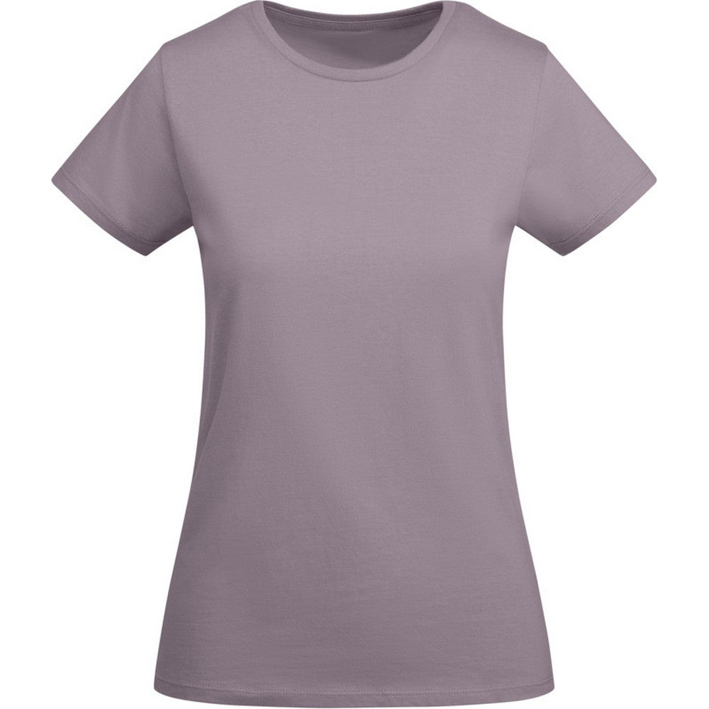 Lavender - Front - Roly Womens-Ladies Breda Short-Sleeved T-Shirt