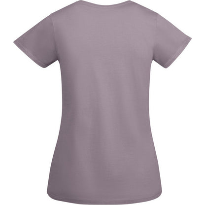 Lavender - Back - Roly Womens-Ladies Breda Short-Sleeved T-Shirt