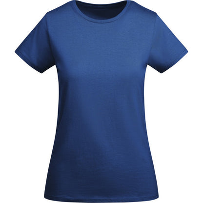 Royal Blue - Front - Roly Womens-Ladies Breda Short-Sleeved T-Shirt