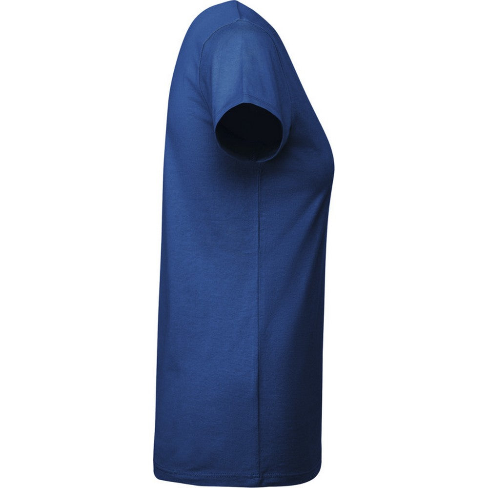 Royal Blue - Side - Roly Womens-Ladies Breda Short-Sleeved T-Shirt