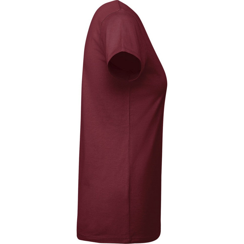 Garnet - Side - Roly Womens-Ladies Breda Short-Sleeved T-Shirt