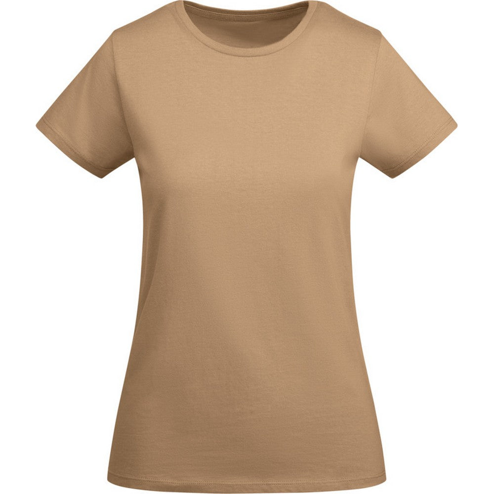 Greek Orange - Front - Roly Womens-Ladies Breda Short-Sleeved T-Shirt