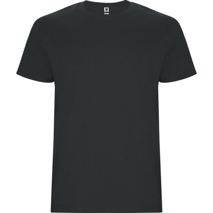 Dark Lead - Front - Roly Childrens-Kids Stafford Short-Sleeved T-Shirt