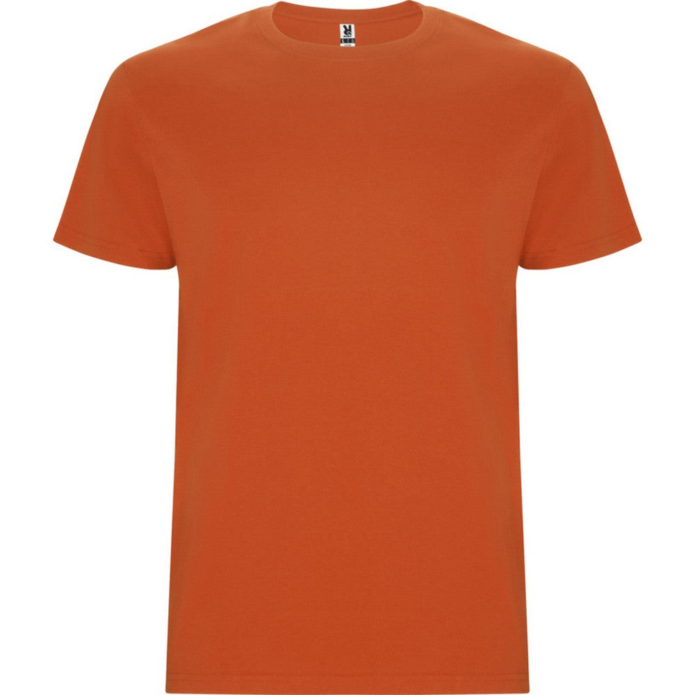 Orange - Front - Roly Childrens-Kids Stafford Short-Sleeved T-Shirt
