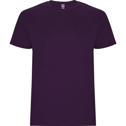 Purple - Front - Roly Childrens-Kids Stafford Short-Sleeved T-Shirt