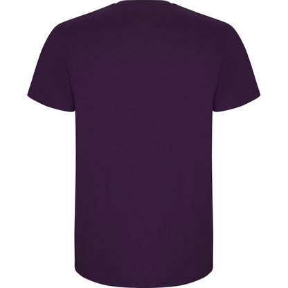 Purple - Back - Roly Childrens-Kids Stafford Short-Sleeved T-Shirt