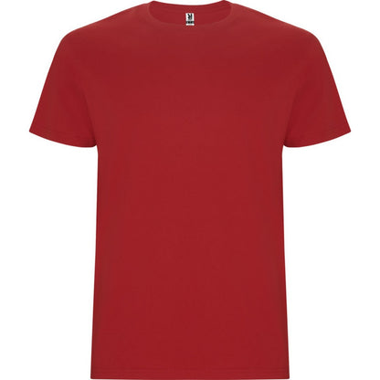 Red - Front - Roly Childrens-Kids Stafford Short-Sleeved T-Shirt