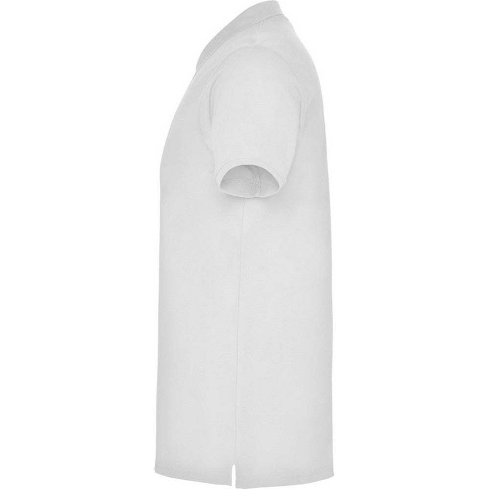 White - Lifestyle - Roly Childrens-Kids Star Short-Sleeved Polo Shirt