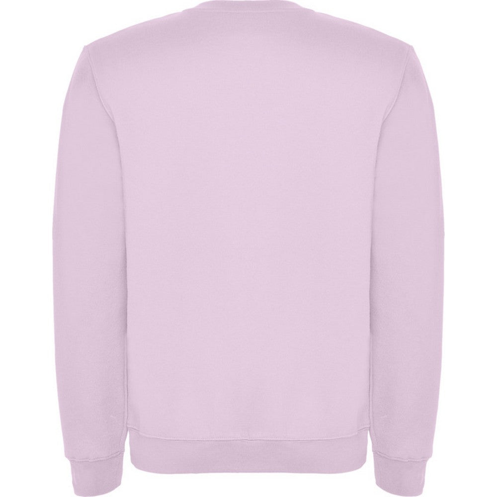 Light Pink - Back - Roly Childrens-Kids Clasica Crew Neck Sweatshirt