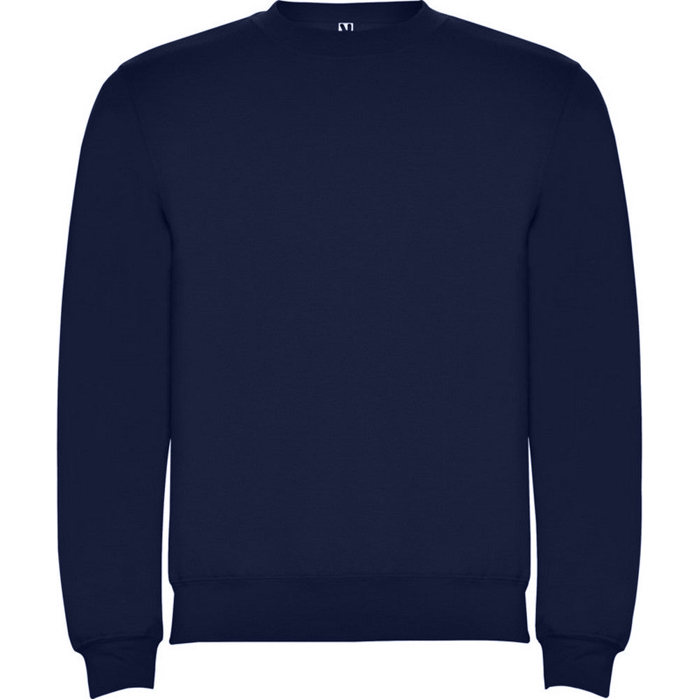 Navy Blue - Front - Roly Childrens-Kids Clasica Crew Neck Sweatshirt