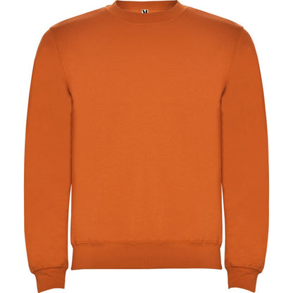 Orange - Front - Roly Childrens-Kids Clasica Crew Neck Sweatshirt