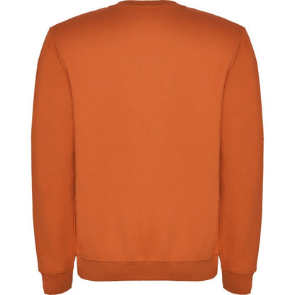 Orange - Back - Roly Childrens-Kids Clasica Crew Neck Sweatshirt