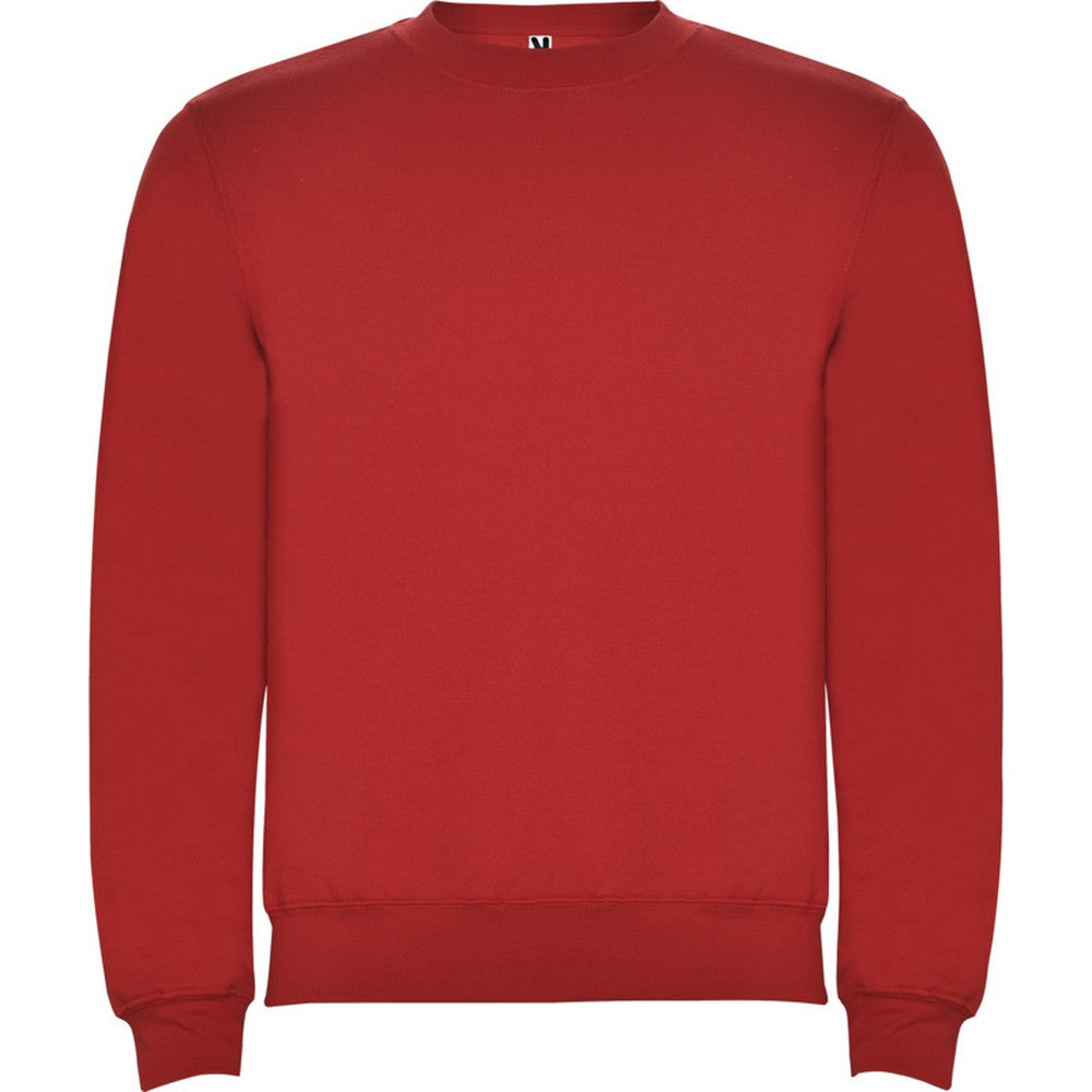 Red - Front - Roly Childrens-Kids Clasica Crew Neck Sweatshirt