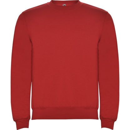 Red - Front - Roly Childrens-Kids Clasica Crew Neck Sweatshirt