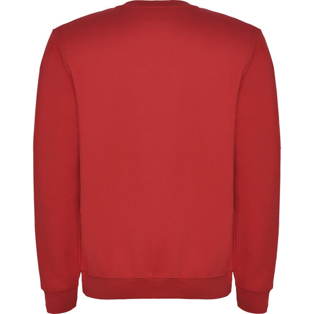 Red - Back - Roly Childrens-Kids Clasica Crew Neck Sweatshirt