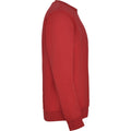 Red - Side - Roly Childrens-Kids Clasica Crew Neck Sweatshirt