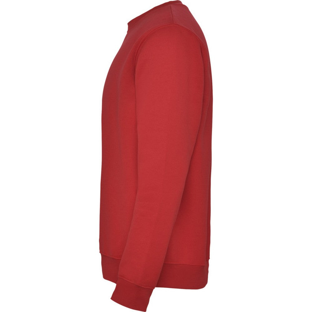 Red - Lifestyle - Roly Childrens-Kids Clasica Crew Neck Sweatshirt