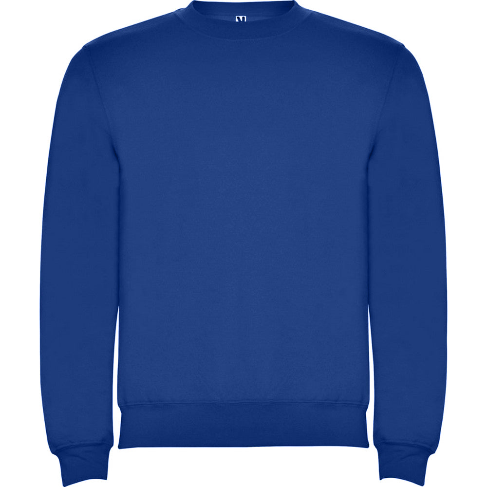 Royal Blue - Front - Roly Childrens-Kids Clasica Crew Neck Sweatshirt