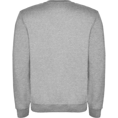 Grey Marl - Back - Roly Childrens-Kids Clasica Crew Neck Sweatshirt