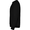 Solid Black - Lifestyle - Roly Childrens-Kids Clasica Crew Neck Sweatshirt
