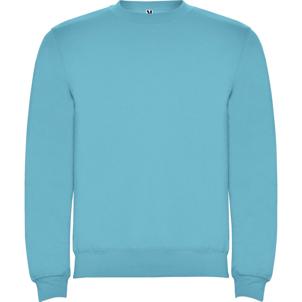 Turquoise - Front - Roly Childrens-Kids Clasica Crew Neck Sweatshirt