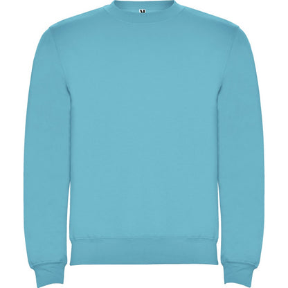 Turquoise - Front - Roly Childrens-Kids Clasica Crew Neck Sweatshirt